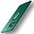 Custodia Silicone Ultra Sottile Morbida Cover con Magnetico Anello Supporto A09 per Apple iPhone 13 Pro Verde