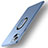 Custodia Silicone Ultra Sottile Morbida Cover con Magnetico Anello Supporto A09 per Apple iPhone 14 Cielo Blu