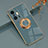 Custodia Silicone Ultra Sottile Morbida Cover con Magnetico Anello Supporto AN1 per Xiaomi Mi 11T Pro 5G