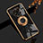 Custodia Silicone Ultra Sottile Morbida Cover con Magnetico Anello Supporto AN2 per Huawei Mate 40