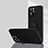 Custodia Silicone Ultra Sottile Morbida Cover con Magnetico Anello Supporto G01 per Apple iPhone 13 Pro