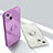 Custodia Silicone Ultra Sottile Morbida Cover con Magnetico Anello Supporto G01 per Apple iPhone 14 Plus