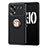 Custodia Silicone Ultra Sottile Morbida Cover con Magnetico Anello Supporto JM1 per Oppo K10 Pro 5G