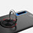 Custodia Silicone Ultra Sottile Morbida Cover con Magnetico Anello Supporto JM1 per Samsung Galaxy A30S