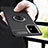 Custodia Silicone Ultra Sottile Morbida Cover con Magnetico Anello Supporto JM1 per Samsung Galaxy A41