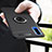 Custodia Silicone Ultra Sottile Morbida Cover con Magnetico Anello Supporto JM1 per Samsung Galaxy A50