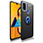 Custodia Silicone Ultra Sottile Morbida Cover con Magnetico Anello Supporto JM1 per Samsung Galaxy M30s
