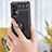 Custodia Silicone Ultra Sottile Morbida Cover con Magnetico Anello Supporto JM1 per Samsung Galaxy M32 5G