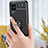 Custodia Silicone Ultra Sottile Morbida Cover con Magnetico Anello Supporto JM2 per Samsung Galaxy F62 5G