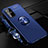 Custodia Silicone Ultra Sottile Morbida Cover con Magnetico Anello Supporto JM3 per Samsung Galaxy S20 Plus 5G