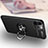 Custodia Silicone Ultra Sottile Morbida Cover con Magnetico Anello Supporto N03 per Apple iPhone 12 Pro