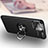 Custodia Silicone Ultra Sottile Morbida Cover con Magnetico Anello Supporto per Apple iPhone 14 Pro
