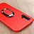 Custodia Silicone Ultra Sottile Morbida Cover con Magnetico Anello Supporto per Huawei Honor 20