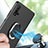 Custodia Silicone Ultra Sottile Morbida Cover con Magnetico Anello Supporto per Huawei Honor 20