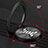 Custodia Silicone Ultra Sottile Morbida Cover con Magnetico Anello Supporto per Huawei Nova 5i Pro