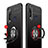 Custodia Silicone Ultra Sottile Morbida Cover con Magnetico Anello Supporto per Huawei P30 Lite