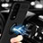 Custodia Silicone Ultra Sottile Morbida Cover con Magnetico Anello Supporto per Huawei Y7a