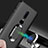 Custodia Silicone Ultra Sottile Morbida Cover con Magnetico Anello Supporto per OnePlus 6T