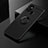 Custodia Silicone Ultra Sottile Morbida Cover con Magnetico Anello Supporto per OnePlus Nord N100