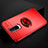 Custodia Silicone Ultra Sottile Morbida Cover con Magnetico Anello Supporto per Oppo RX17 Pro