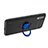 Custodia Silicone Ultra Sottile Morbida Cover con Magnetico Anello Supporto per Samsung Galaxy A01 SM-A015