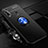 Custodia Silicone Ultra Sottile Morbida Cover con Magnetico Anello Supporto per Samsung Galaxy A20s