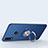 Custodia Silicone Ultra Sottile Morbida Cover con Magnetico Anello Supporto per Samsung Galaxy A8s SM-G8870
