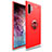 Custodia Silicone Ultra Sottile Morbida Cover con Magnetico Anello Supporto per Samsung Galaxy Note 10 Plus 5G Rosso