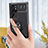 Custodia Silicone Ultra Sottile Morbida Cover con Magnetico Anello Supporto per Samsung Galaxy S21 Ultra 5G