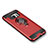 Custodia Silicone Ultra Sottile Morbida Cover con Magnetico Anello Supporto per Samsung Galaxy S7 G930F G930FD Rosso