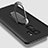 Custodia Silicone Ultra Sottile Morbida Cover con Magnetico Anello Supporto per Samsung Galaxy S9 Plus