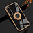 Custodia Silicone Ultra Sottile Morbida Cover con Magnetico Anello Supporto per Sony Xperia 10 III Lite