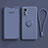 Custodia Silicone Ultra Sottile Morbida Cover con Magnetico Anello Supporto per Xiaomi Mi 12S Pro 5G Grigio Lavanda