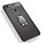 Custodia Silicone Ultra Sottile Morbida Cover con Magnetico Anello Supporto per Xiaomi Mi 8 Lite Grigio