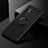 Custodia Silicone Ultra Sottile Morbida Cover con Magnetico Anello Supporto per Xiaomi Mi Note 10 Lite