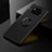 Custodia Silicone Ultra Sottile Morbida Cover con Magnetico Anello Supporto per Xiaomi Poco X3