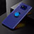 Custodia Silicone Ultra Sottile Morbida Cover con Magnetico Anello Supporto per Xiaomi Poco X3 NFC