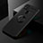 Custodia Silicone Ultra Sottile Morbida Cover con Magnetico Anello Supporto per Xiaomi Redmi 9 India