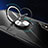 Custodia Silicone Ultra Sottile Morbida Cover con Magnetico Anello Supporto R01 per Huawei P20 Pro