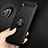 Custodia Silicone Ultra Sottile Morbida Cover con Magnetico Anello Supporto S01 per Huawei P20 Pro