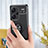 Custodia Silicone Ultra Sottile Morbida Cover con Magnetico Anello Supporto SD1 per Xiaomi Redmi Note 13 Pro+ Plus 5G