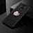 Custodia Silicone Ultra Sottile Morbida Cover con Magnetico Anello Supporto SD1 per Xiaomi Redmi Note 9S Oro e Nero