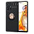 Custodia Silicone Ultra Sottile Morbida Cover con Magnetico Anello Supporto SD2 per Xiaomi Mi 11T Pro 5G