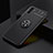 Custodia Silicone Ultra Sottile Morbida Cover con Magnetico Anello Supporto SD2 per Xiaomi Poco M3
