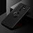 Custodia Silicone Ultra Sottile Morbida Cover con Magnetico Anello Supporto SD2 per Xiaomi Redmi 9 Prime India Nero