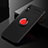 Custodia Silicone Ultra Sottile Morbida Cover con Magnetico Anello Supporto SD2 per Xiaomi Redmi 9i