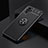 Custodia Silicone Ultra Sottile Morbida Cover con Magnetico Anello Supporto SD2 per Xiaomi Redmi Note 10 4G