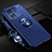 Custodia Silicone Ultra Sottile Morbida Cover con Magnetico Anello Supporto SD3 per Xiaomi Mi 13T 5G Blu