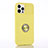 Custodia Silicone Ultra Sottile Morbida Cover con Magnetico Anello Supporto T01 per Apple iPhone 12 Pro