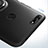 Custodia Silicone Ultra Sottile Morbida Cover con Magnetico Anello Supporto T01 per Huawei Honor View 20